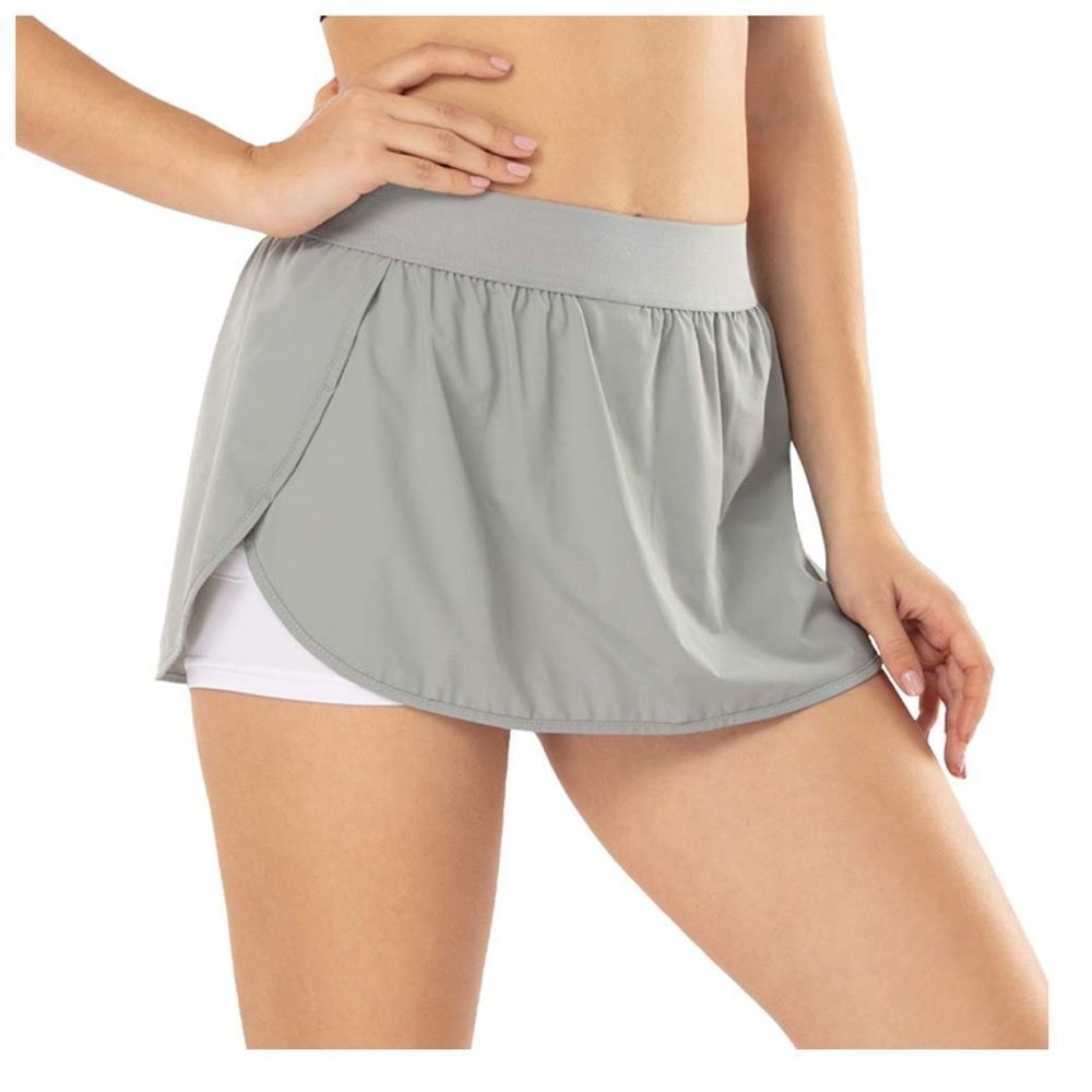 ZEALOTPOWER Athletic Skorts Running Skirts Active Exercise Tennis Golf Sports